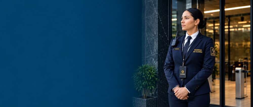 Asesora de seguridad de Seguridad de Colombia frente a una entidad financiera