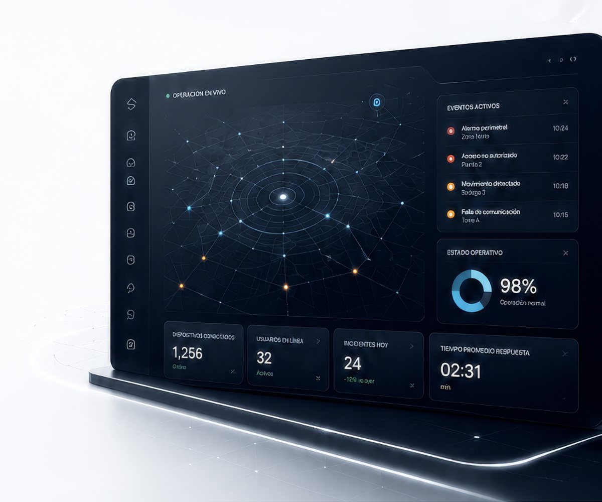 Dashboard de operación en vivo